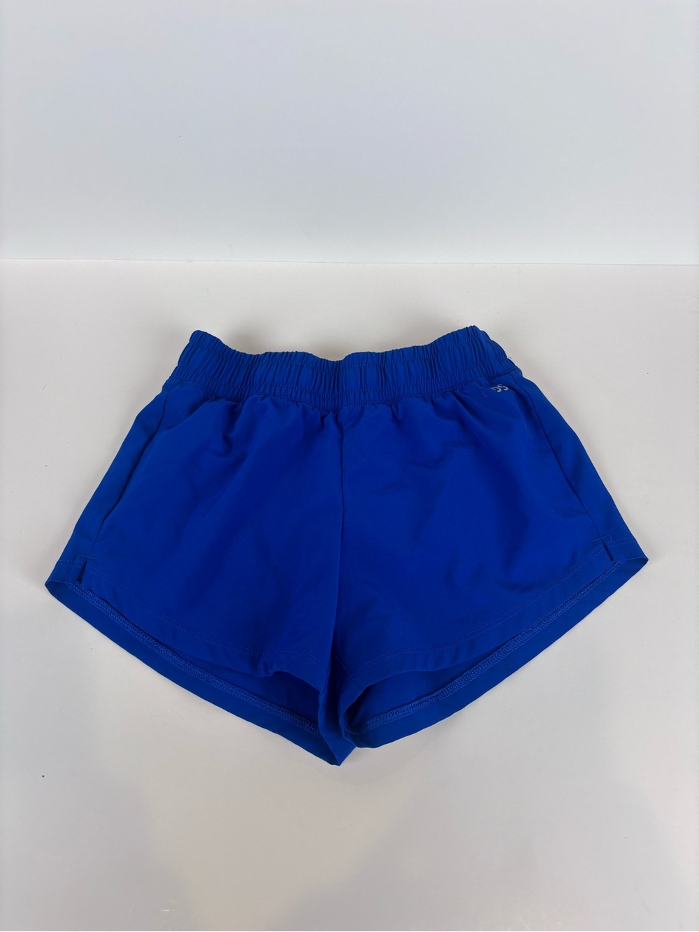 Girls DSG Blue Athletic Shorts. Extra Small (6-7)